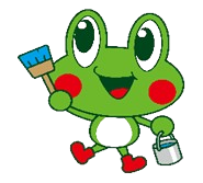 カエルマスコット